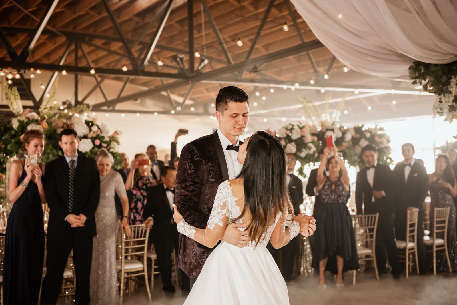 First Dance at Summerour Studio Wedding Reception