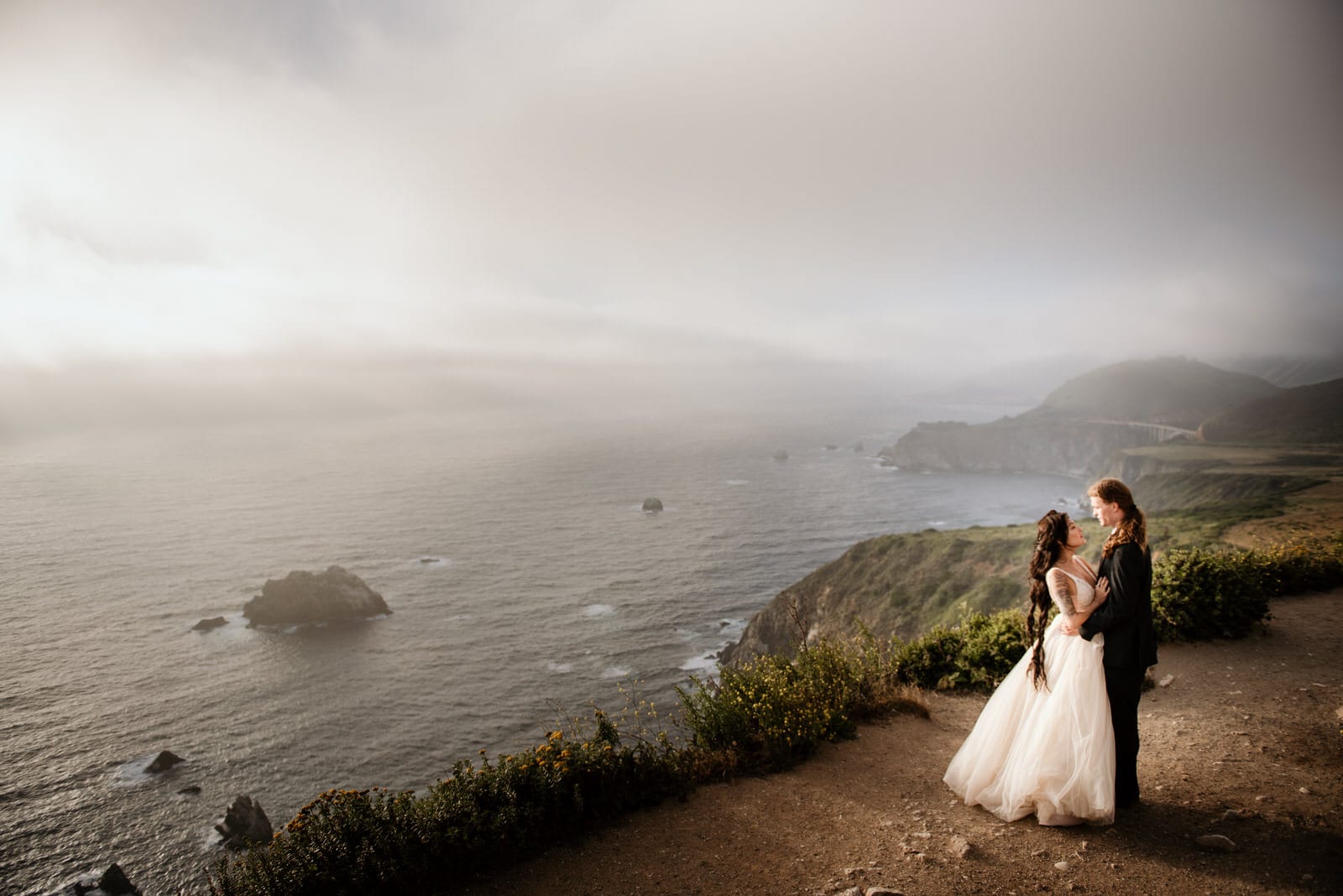 Big Sur elopement in California