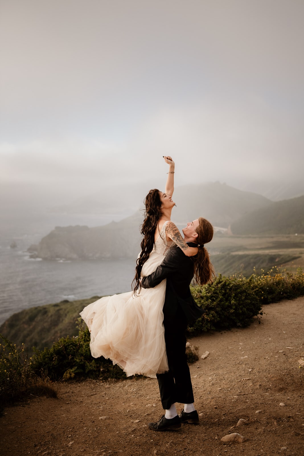 Big Sur elopement in California