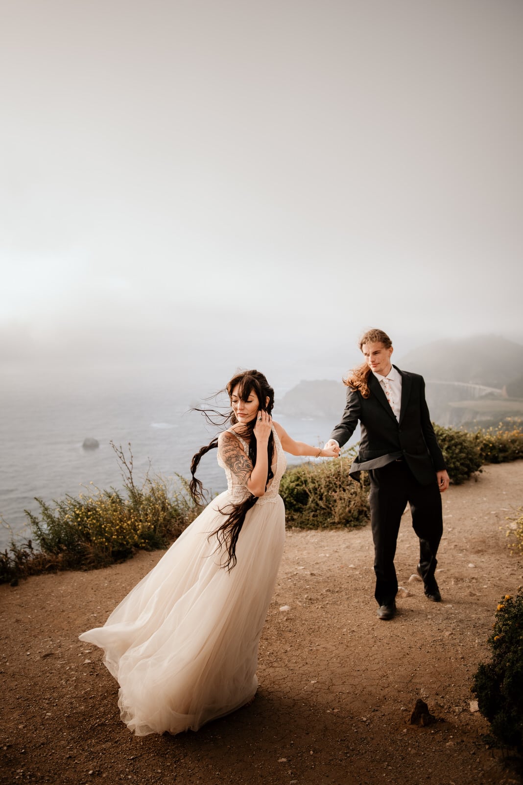 Big Sur elopement in California