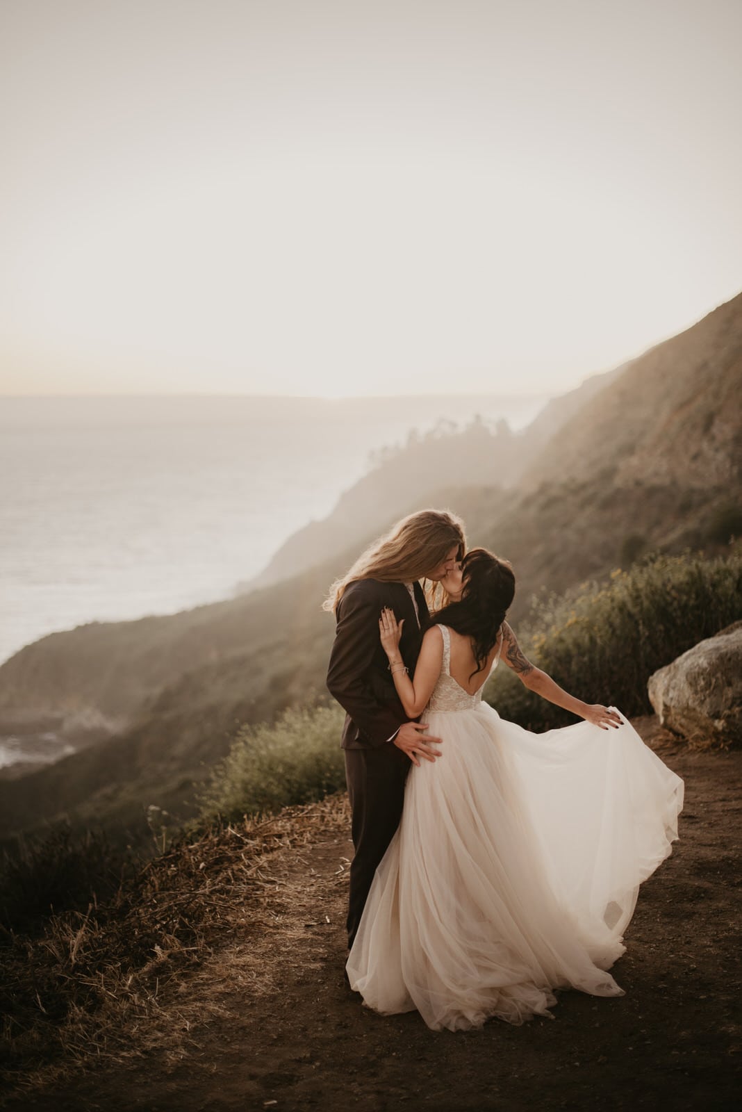 Big Sur elopement in California