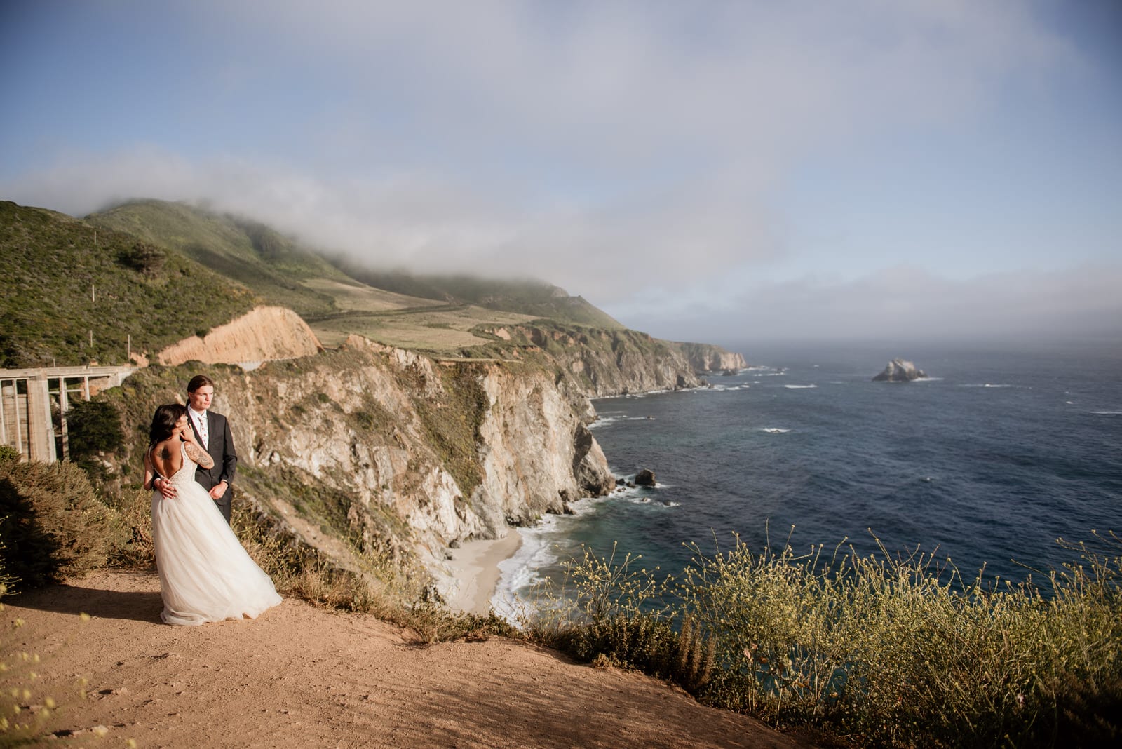 Big Sur elopement in California