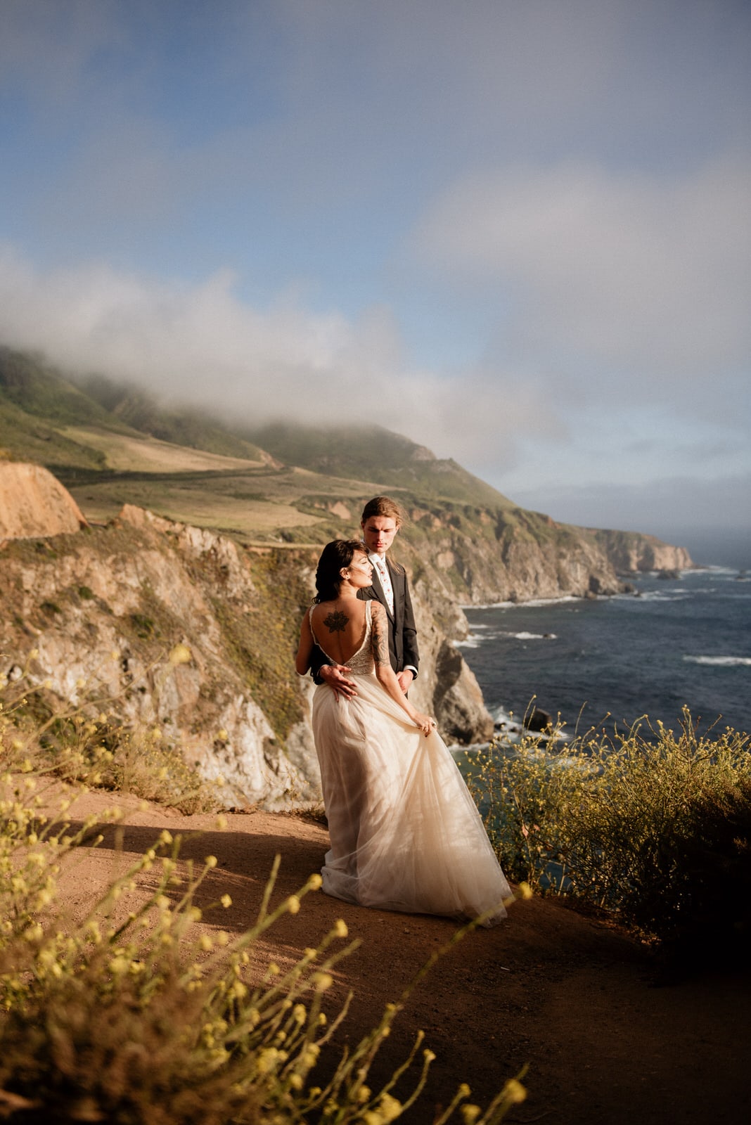 Big Sur elopement in California