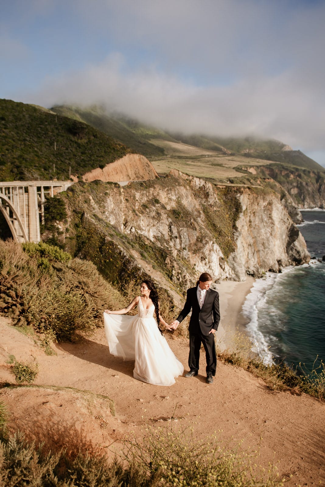 Big Sur elopement in California