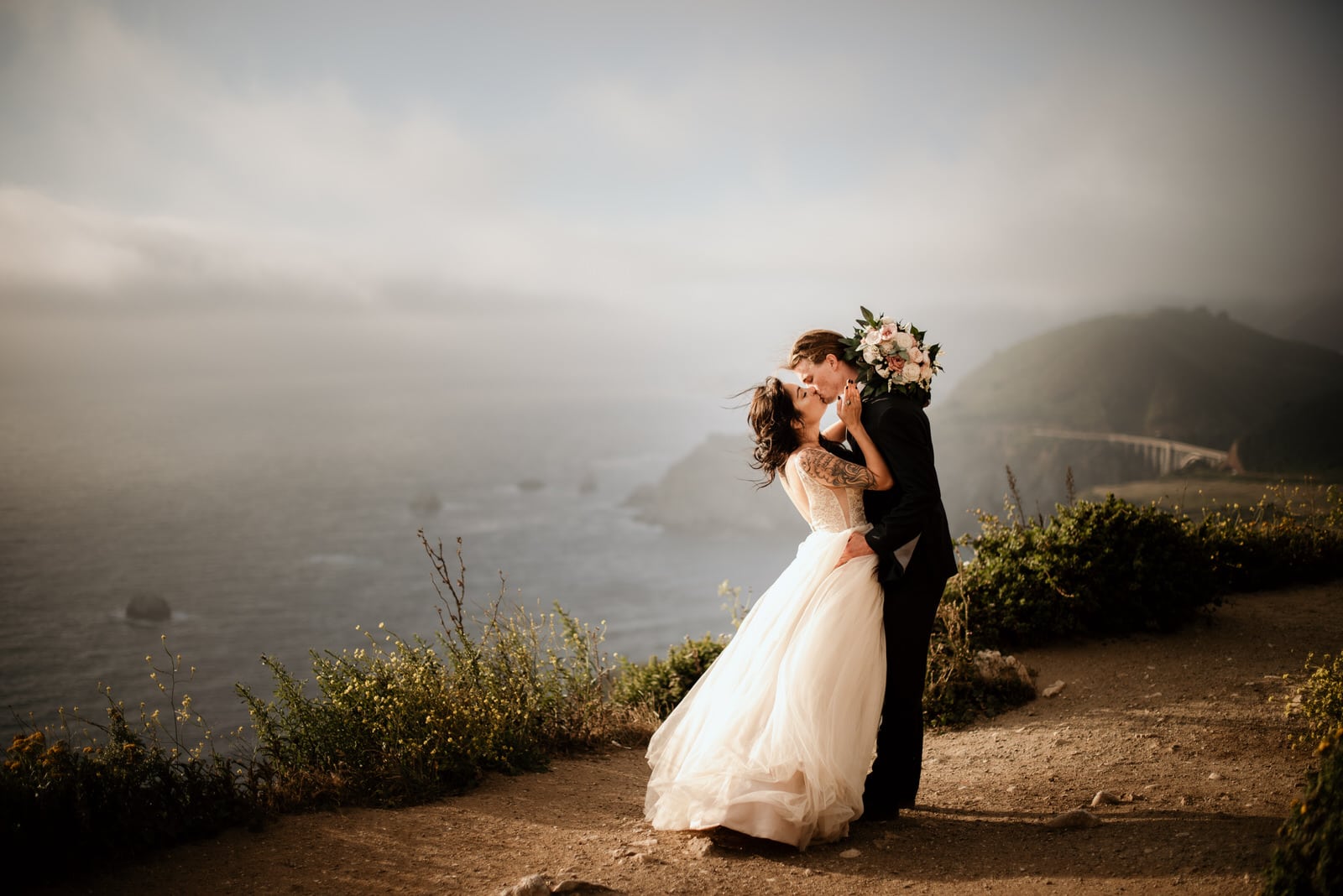 Big Sur elopement in California