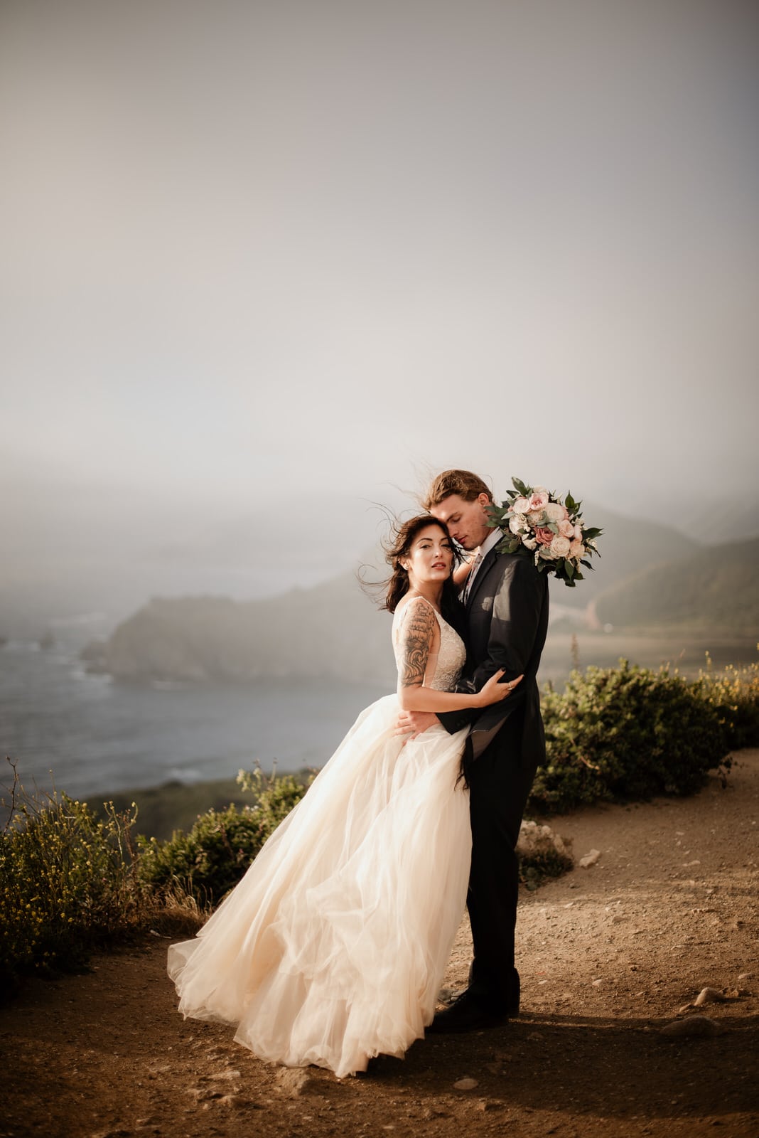 Big Sur elopement in California