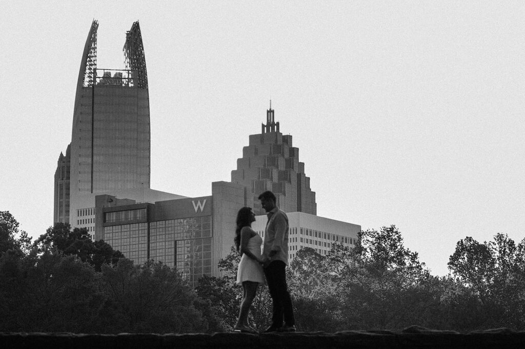 Piedmont Park Engagement Photos Authentic Collective