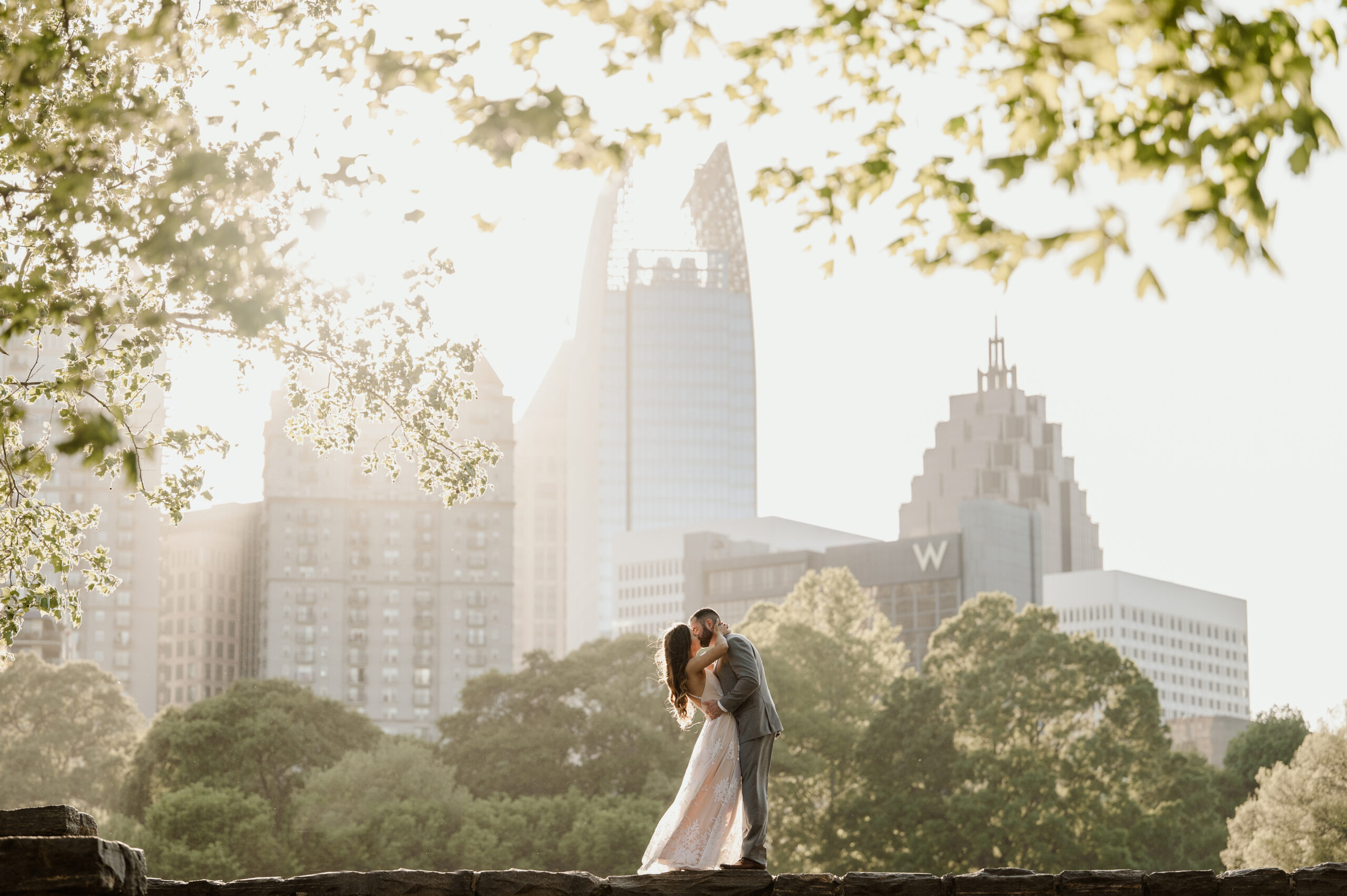 Piedmont Park Engagement Photos - Authentic Collective