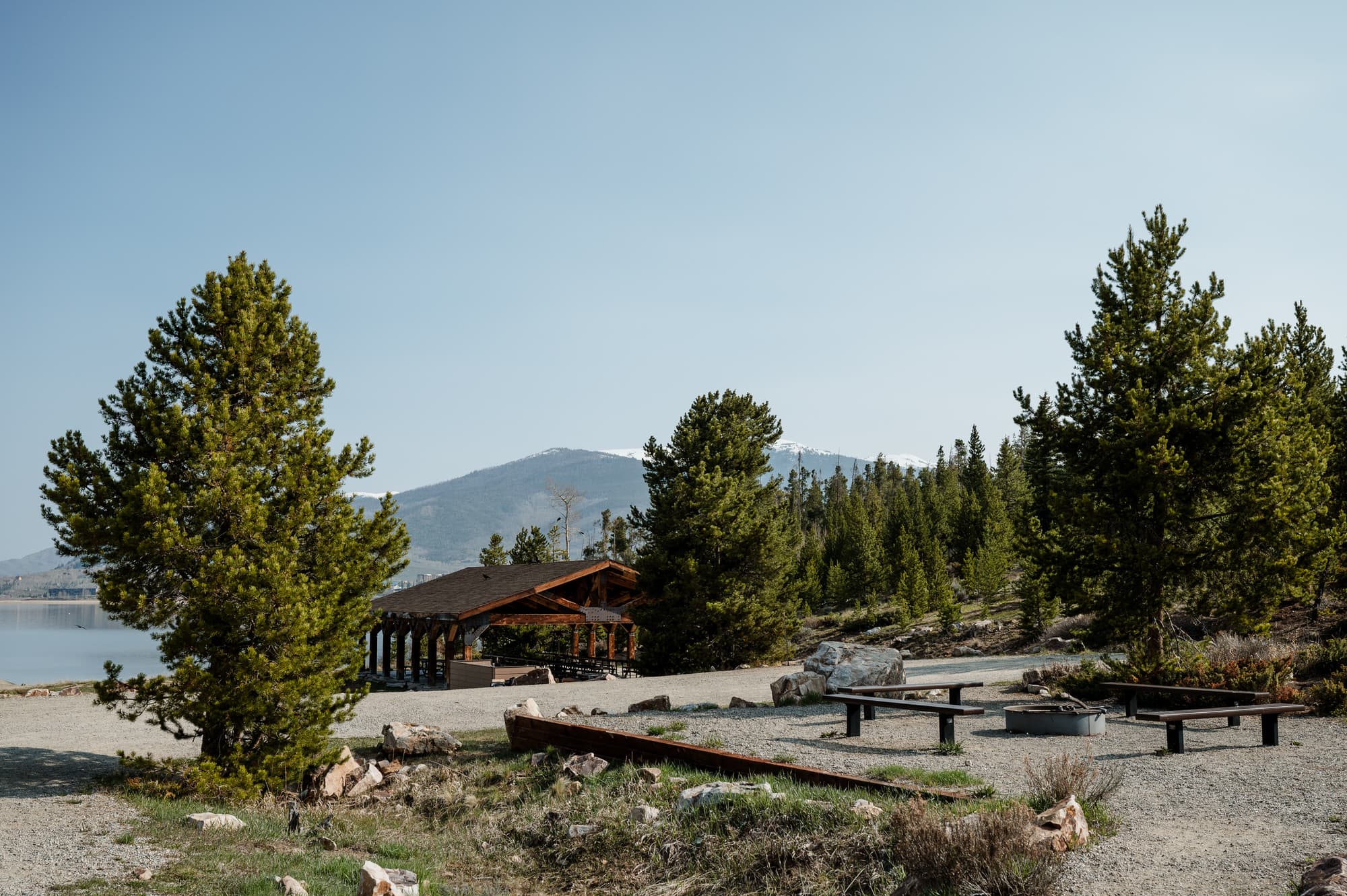 Windy Point campground Lake Loop