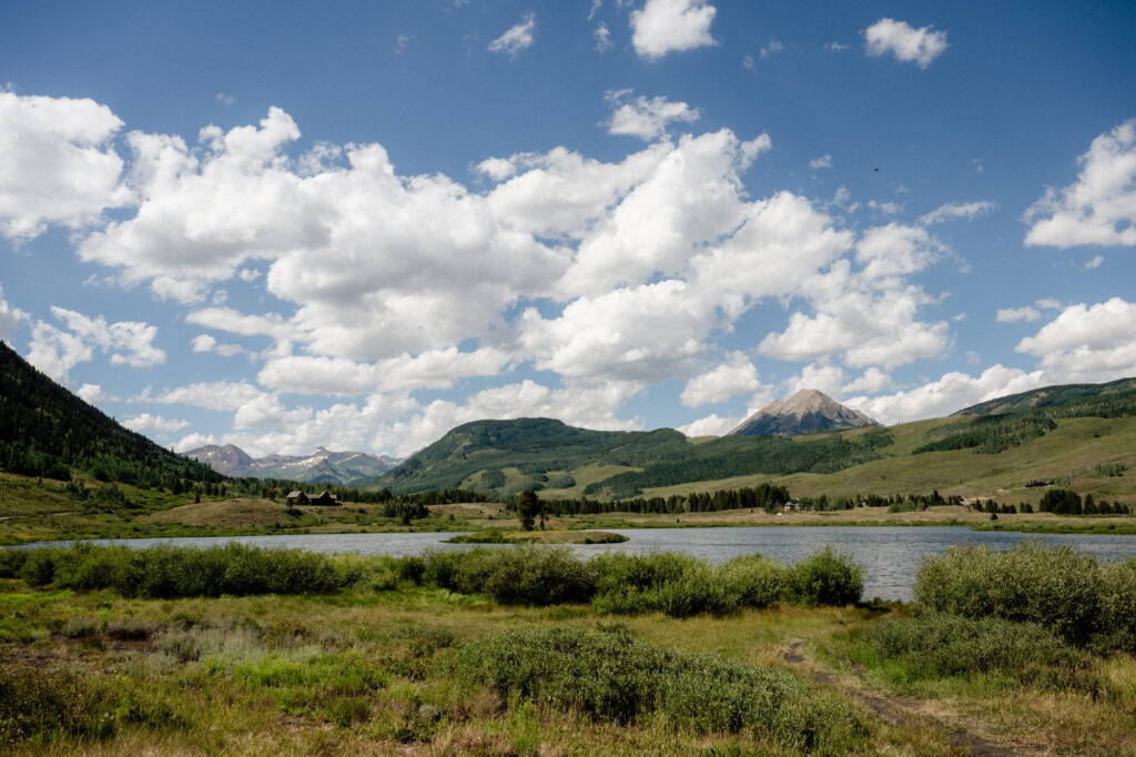 Peanut Lake at Crested Butte Land Trust Colorado