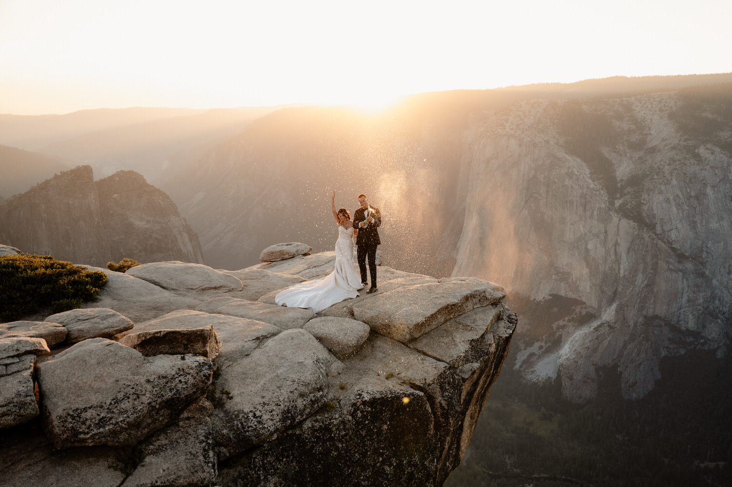 Cathedral Beach Yosemite Wedding - Authentic Collective