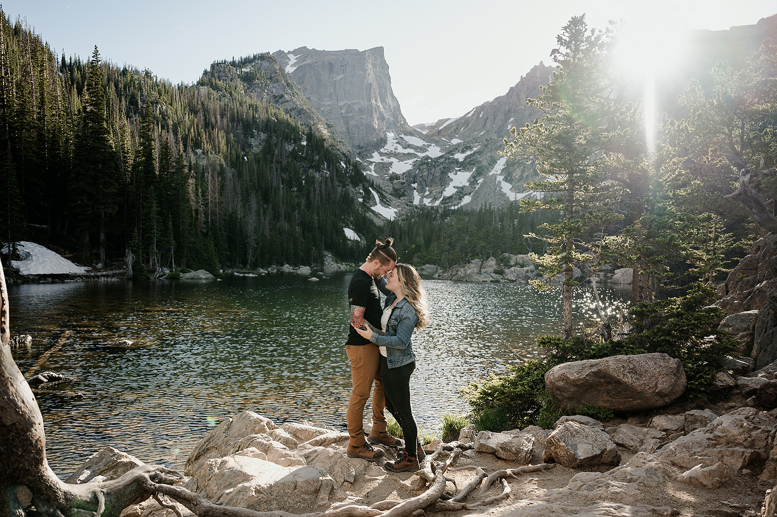 Colorado Engagement Photos in the Rocky Mountains
