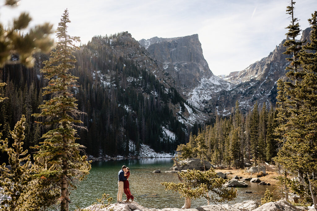 Rocky Mountain National Park Engagement Photos