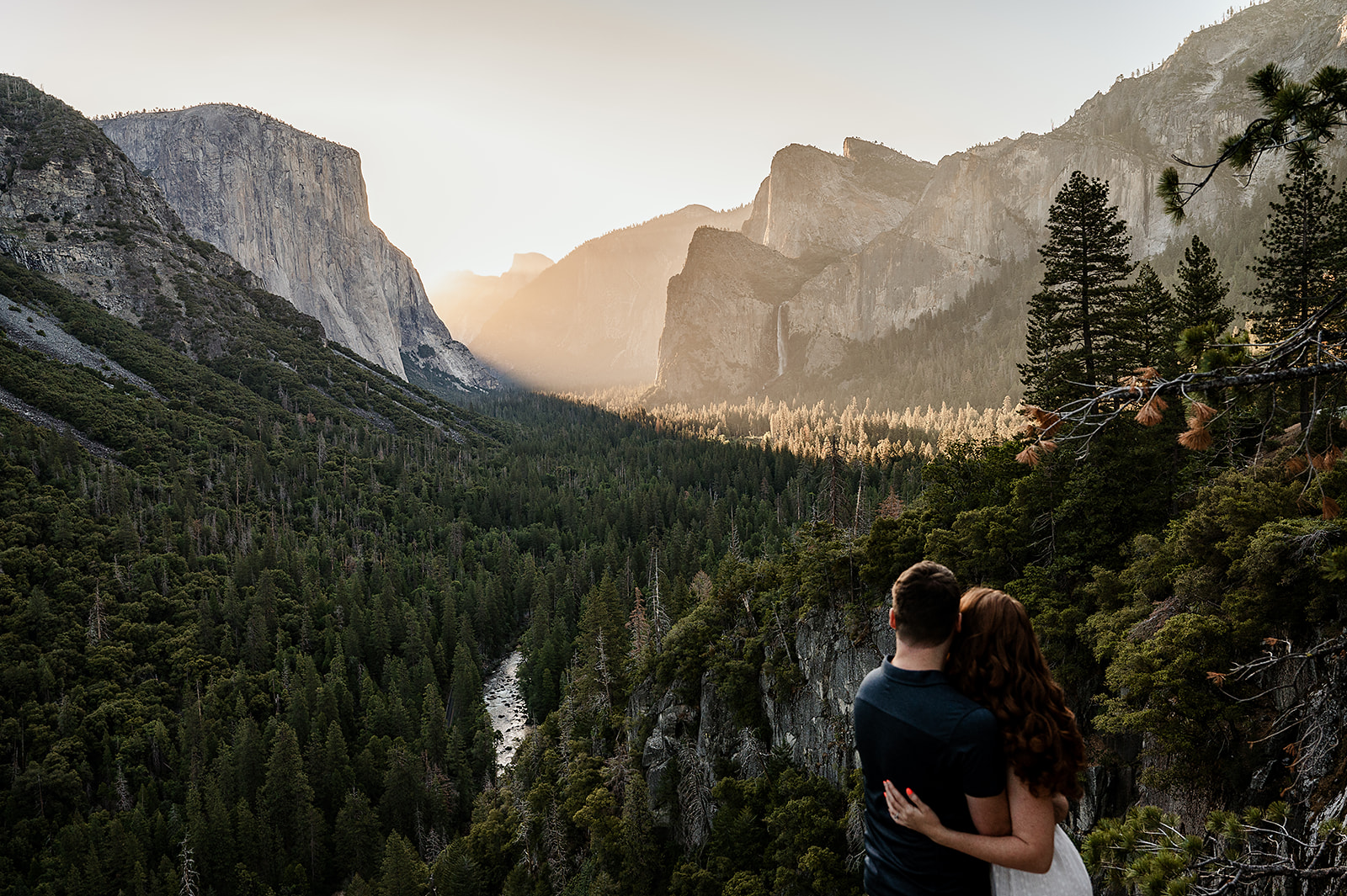 Yosemite Engagement Photos in Yosemite Valley