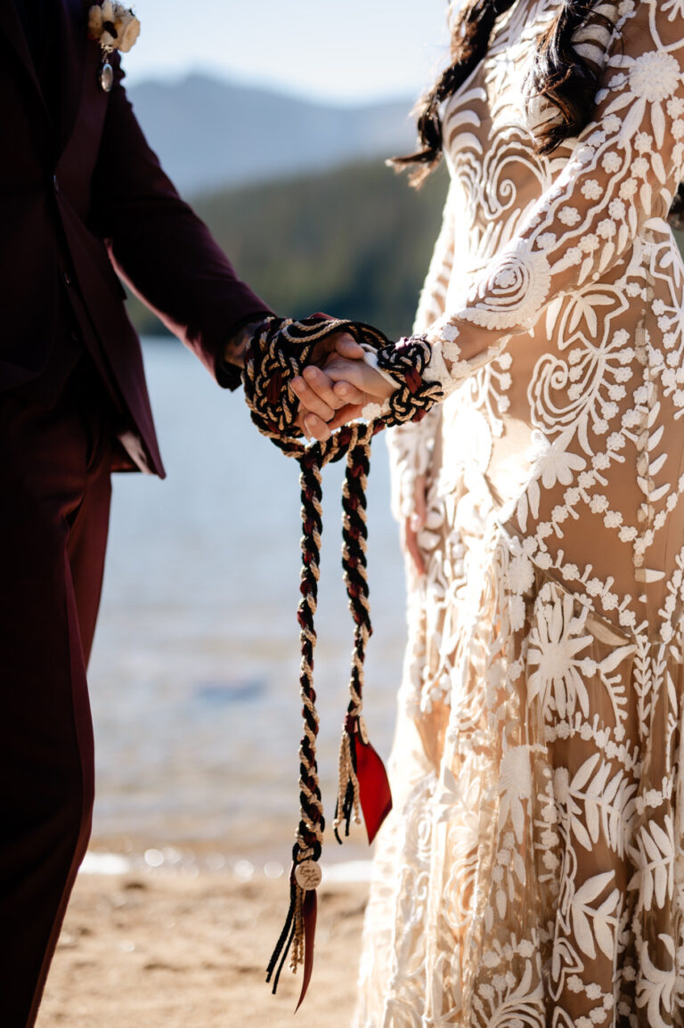 Hand fasting ceremony