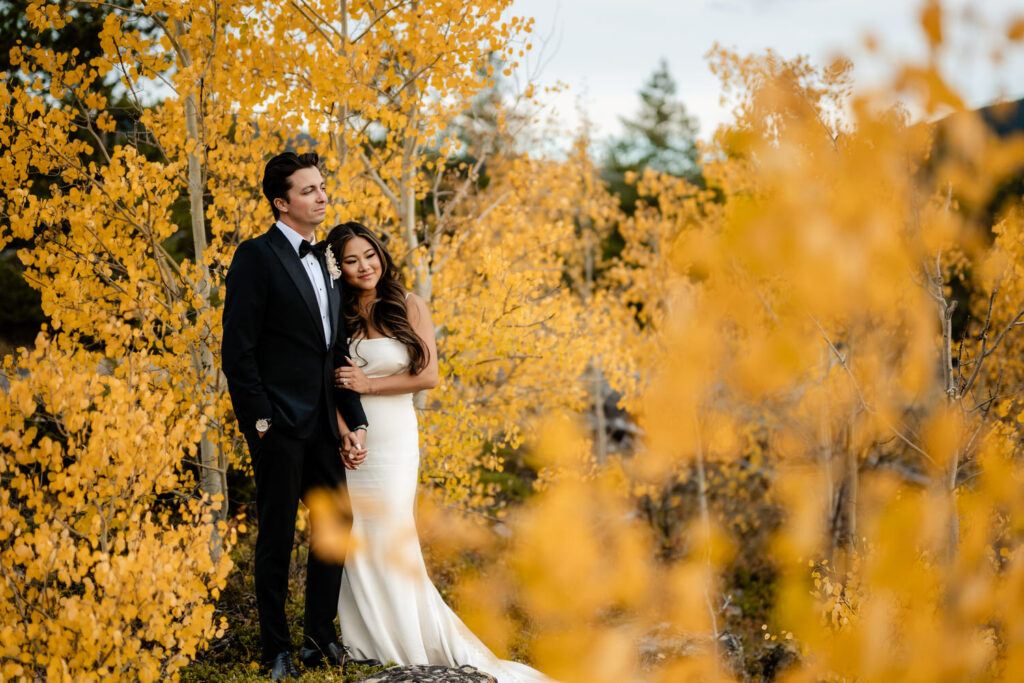 Breckenridge elopement in fall