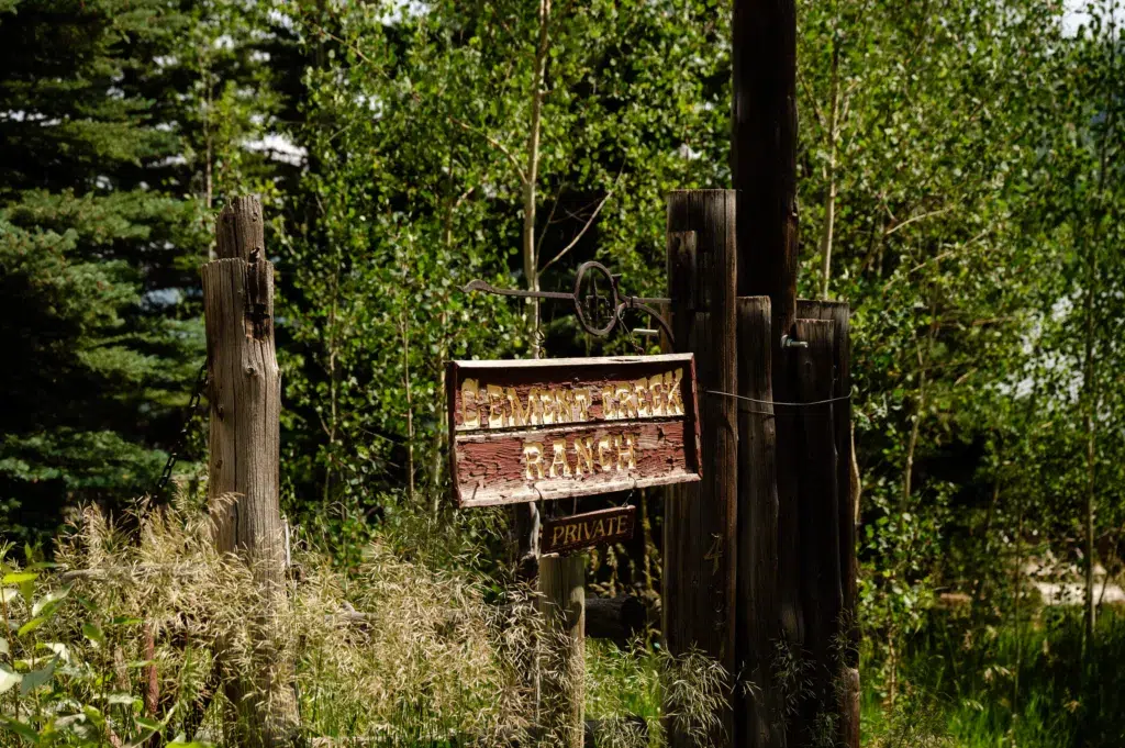 Cement Creek Ranch wedding venue in Crested Butte