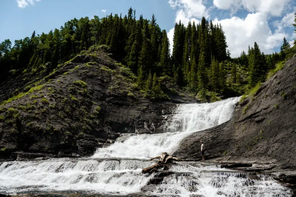waterfall in Crested Butte