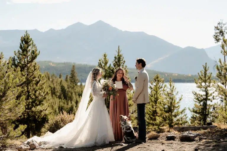 Windy Point Campground Wedding Colorado