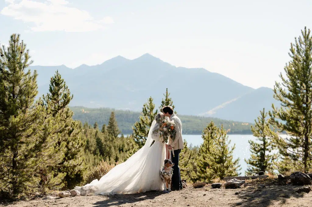 Windy Point Campground Wedding In Colorado