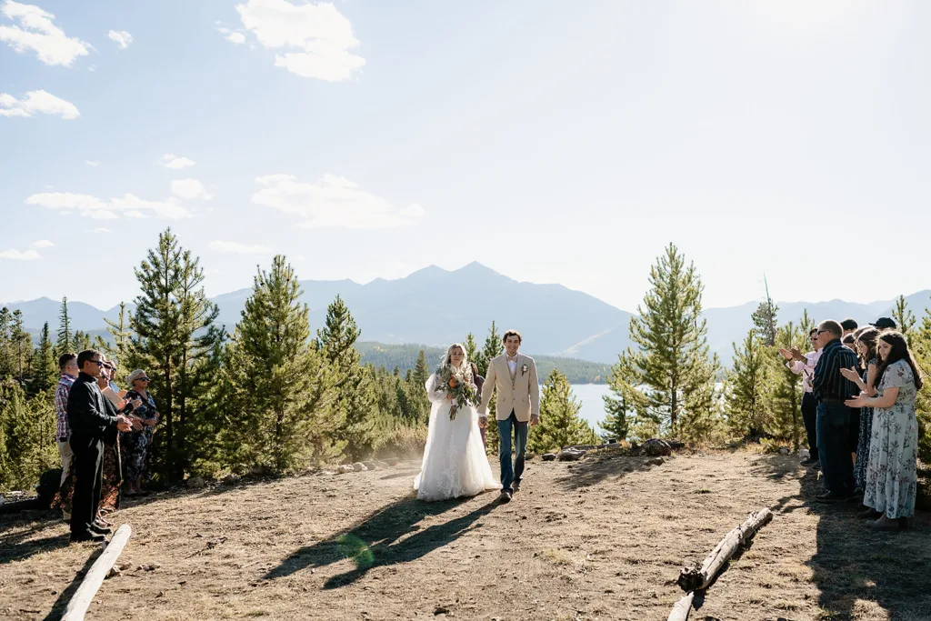 Windy Point Campground Wedding Colorado