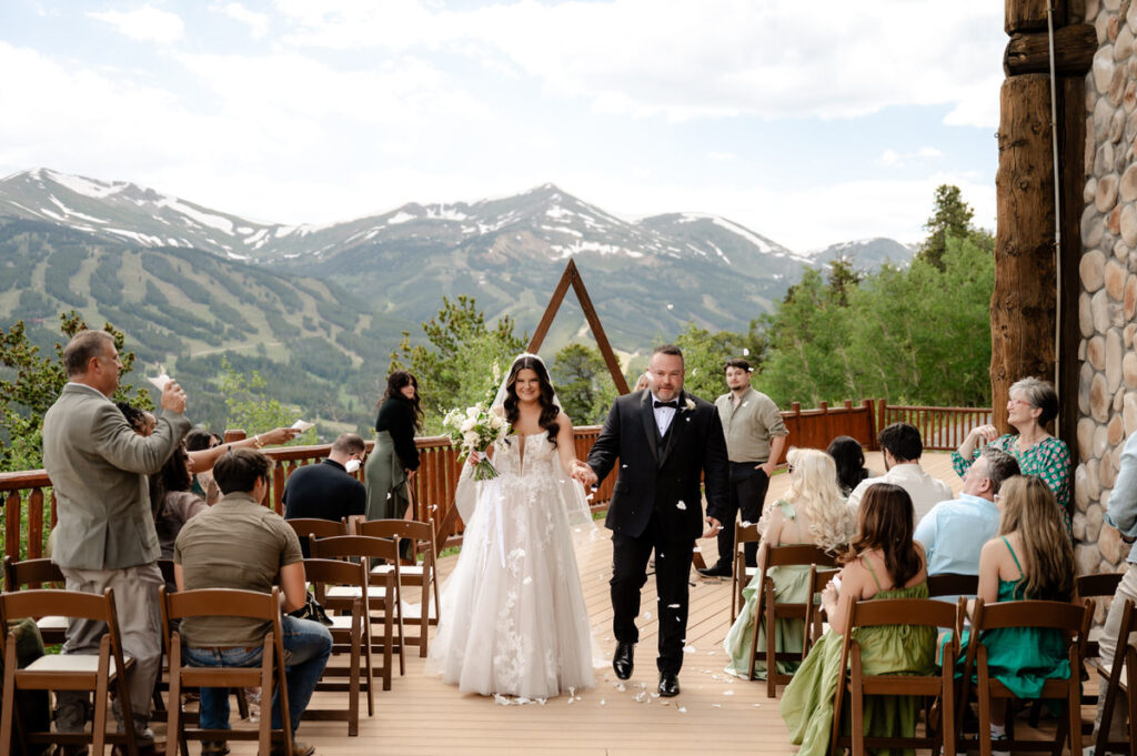Breckenridge wedding venue ceremony