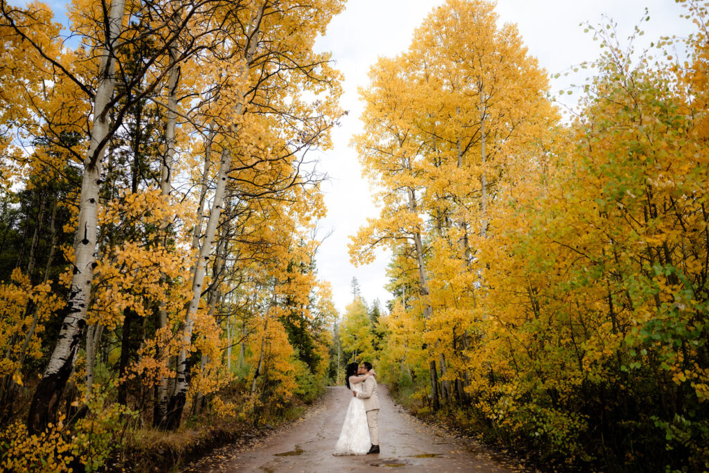 Fall Vail elopement