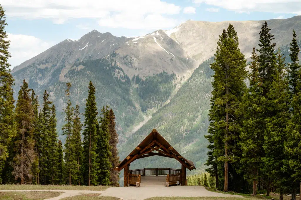 Small wedding venue in Colorado on Copper Mountain 