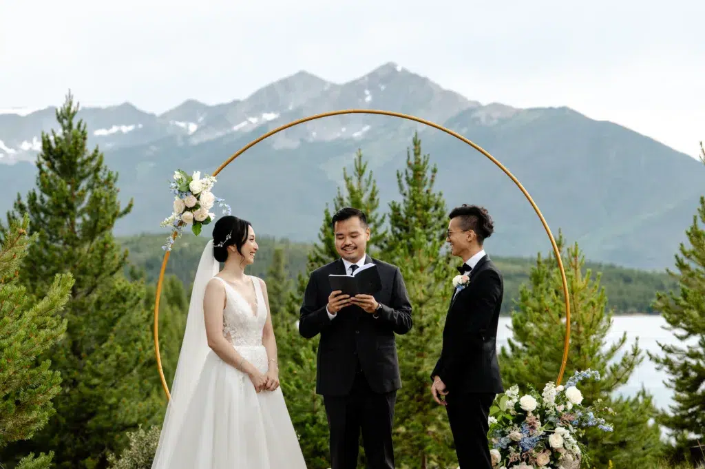 Windy point campground wedding