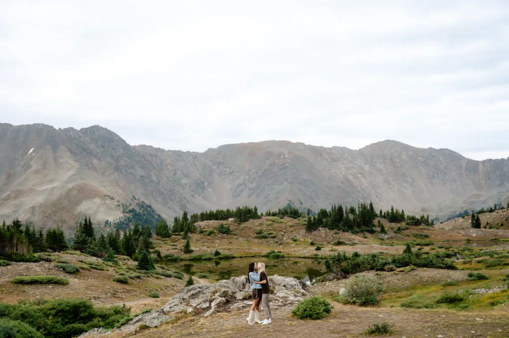 loveland pass engagement photos