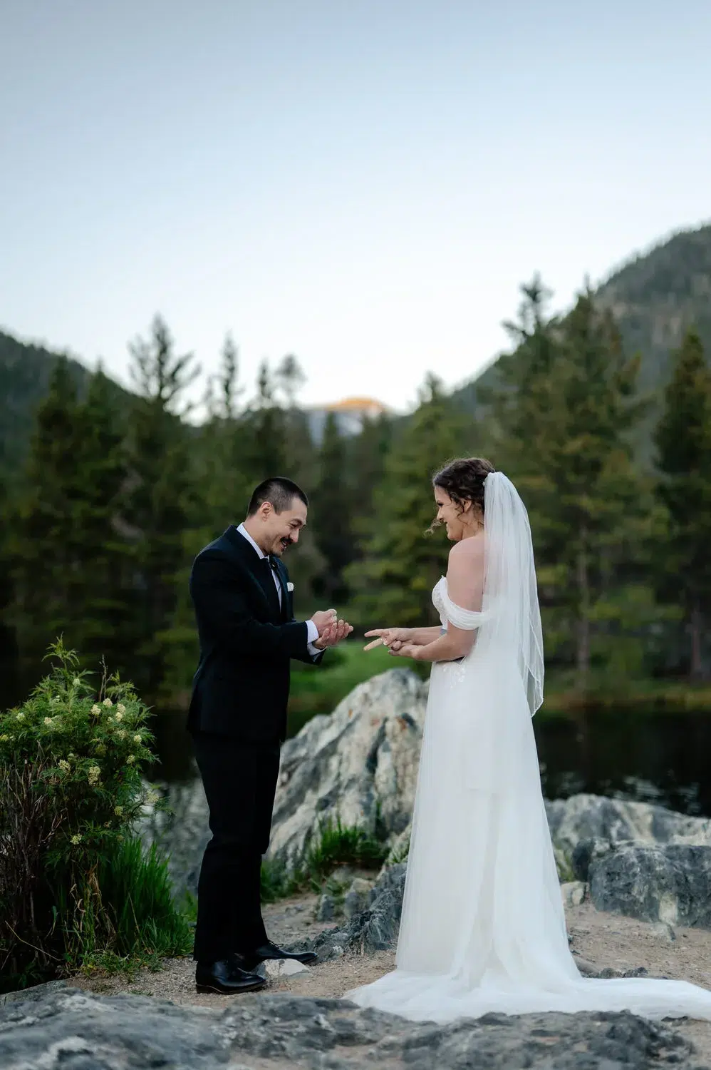 rock paper scissors elopement ceremony idea