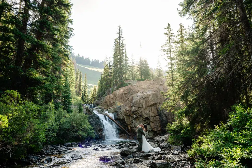 Crested Butte Waterfall Elopement